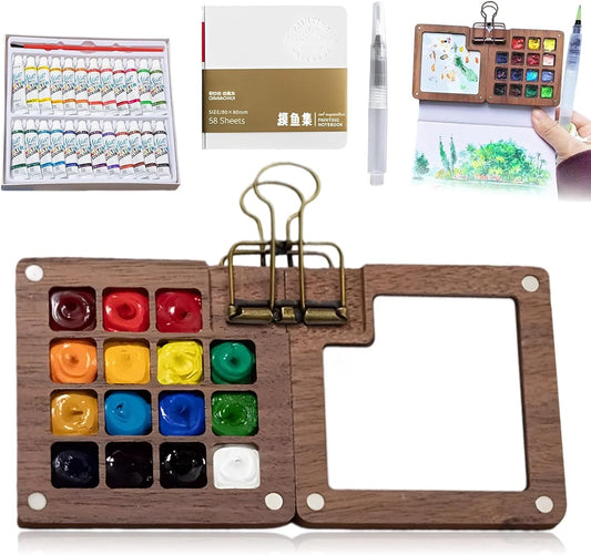 Minicasso™ Mini Portable Watercolor Kit