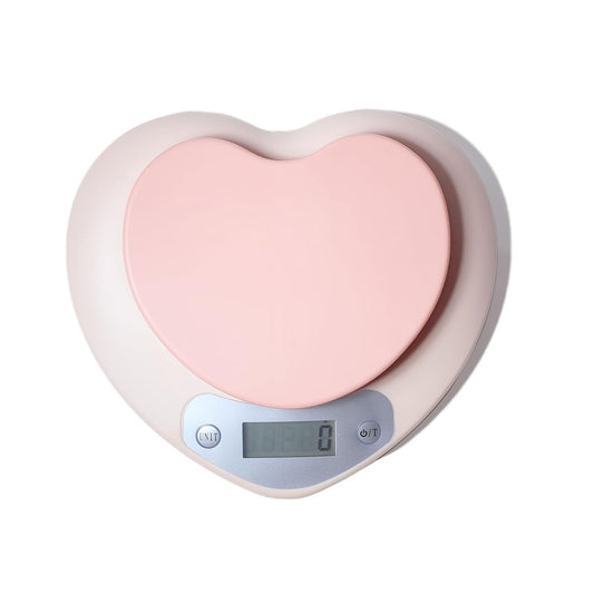 Pink Digital Food Scale with LCD Display, 11 Lb (5Kg) Capacity, 0.03 Oz (1G) Precision for Baking and Cooking 