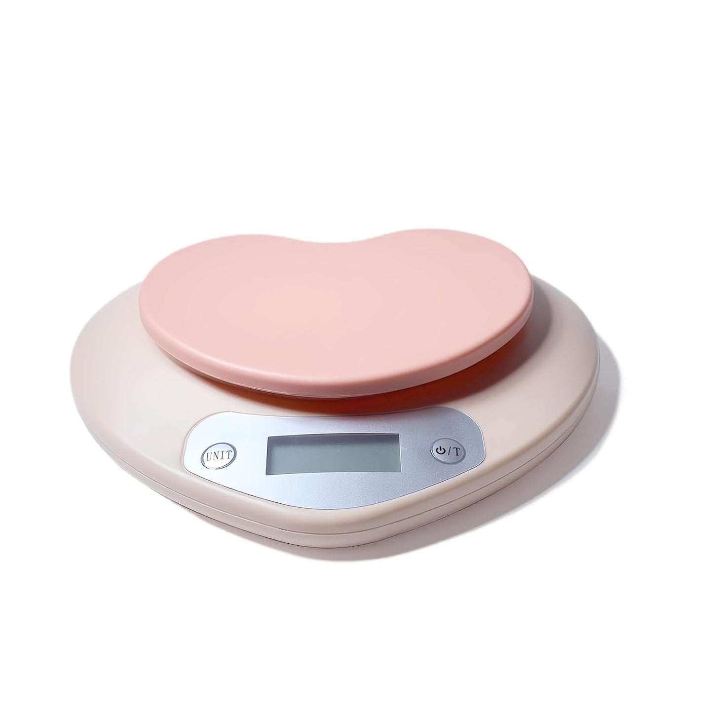 Pink Digital Food Scale with LCD Display, 11 Lb (5Kg) Capacity, 0.03 Oz (1G) Precision for Baking and Cooking 