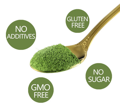 Ceremonial Grade Matcha Green Tea Powder, 1.06 Oz/30G, 100% Organic & No Additives & Gluten-Free Vegan.