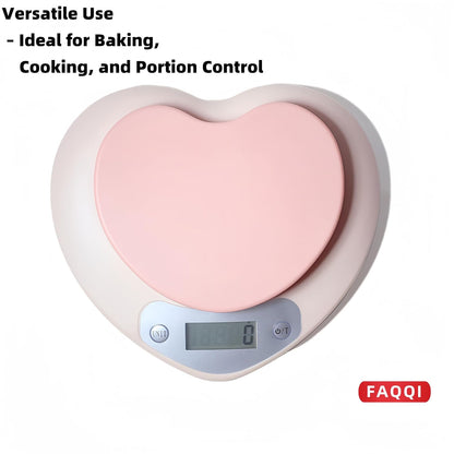 Pink Digital Food Scale with LCD Display, 11 Lb (5Kg) Capacity, 0.03 Oz (1G) Precision for Baking and Cooking 